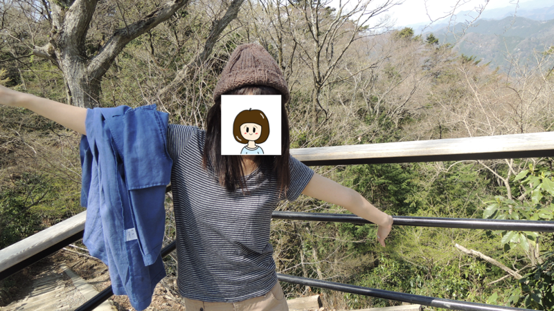 妻と山