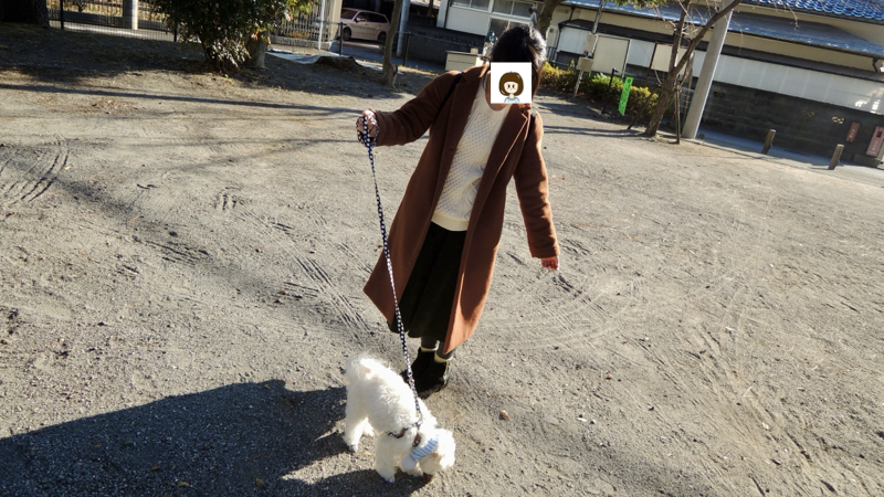 愛妻と愛犬ムース