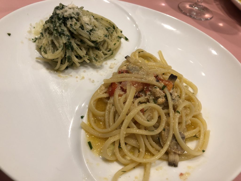 両親の誕生日の食事
