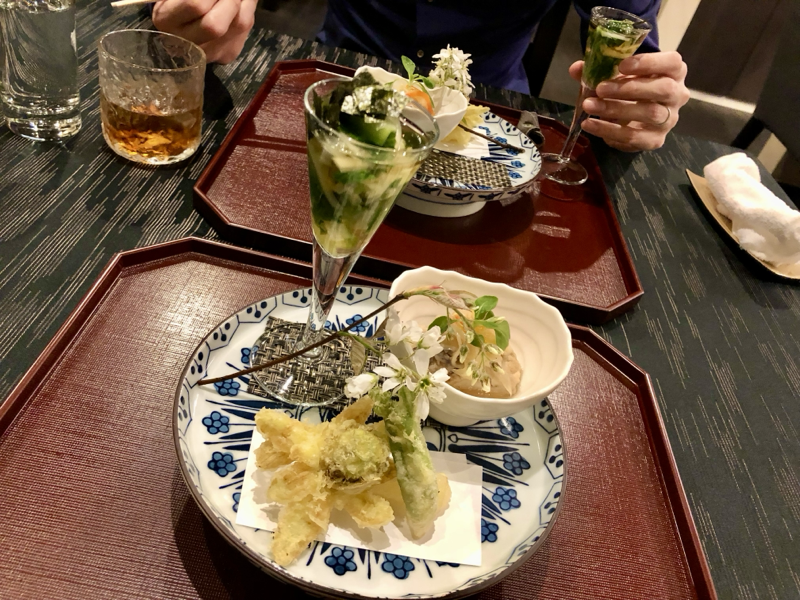 料亭の食事