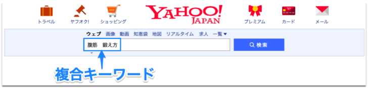 複合キーワード