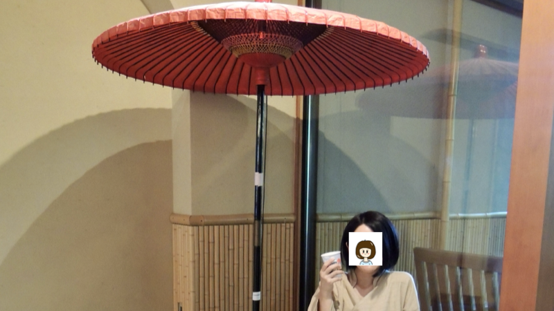 妻と傘