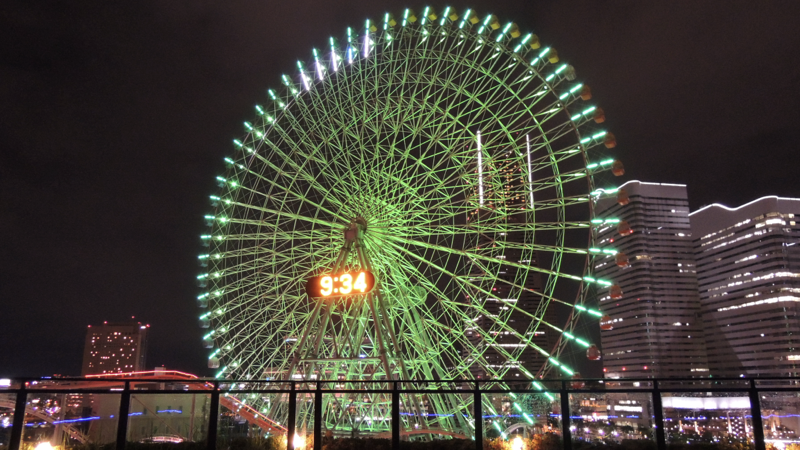 観覧車と時計