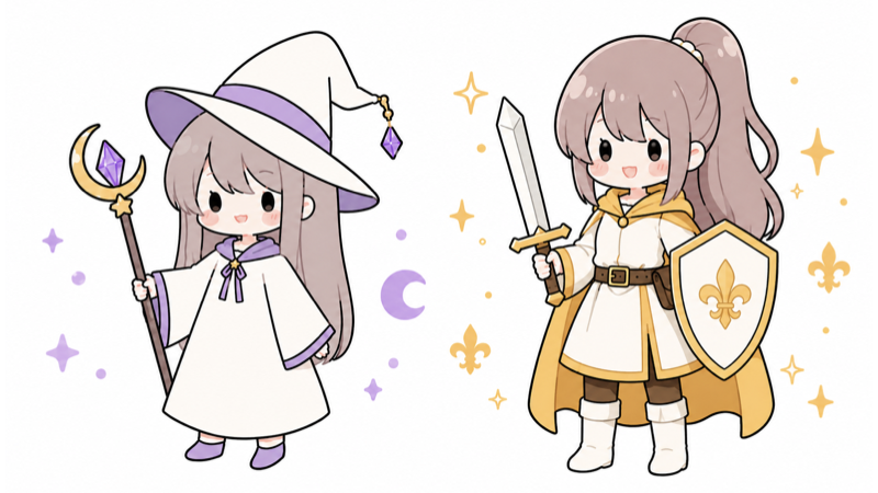 魔法使いと騎士