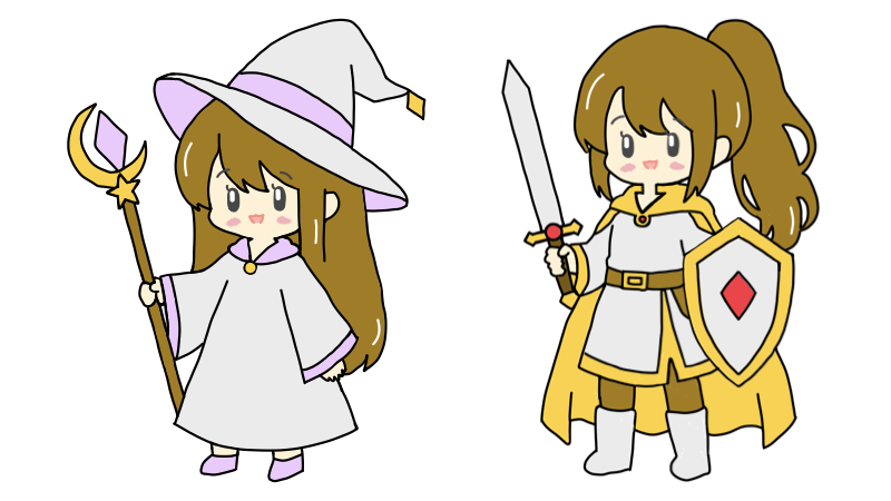 魔法使いと騎士