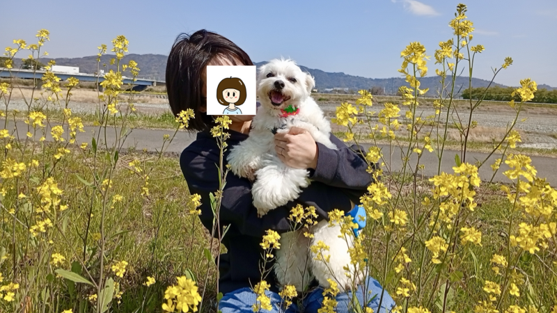 愛妻と愛犬
