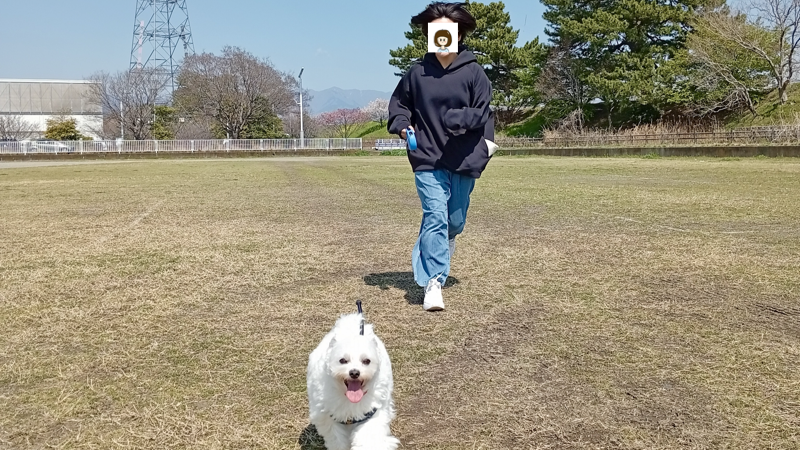 愛妻と愛犬